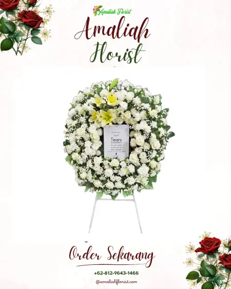 Krans Bunga Duka Meranti